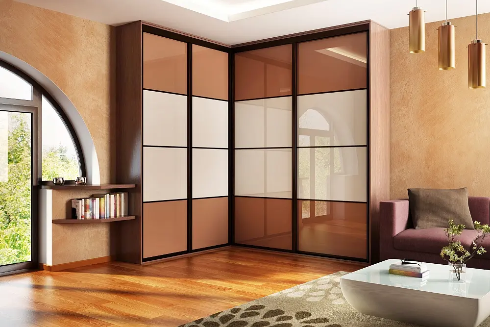 Tủ quần áo góc tường